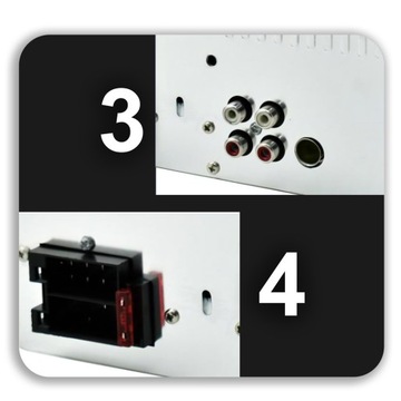 Автомобильный радиоприемник Bluetooth 2-DIN USB SD MP3 RDS ЖК-дисплей AUX Пульт дистанционного управления RGB микрофон