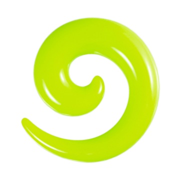 AKRYLOWY ROZPYCHACZ SPIRALA JASNOZIELONA 12 mm