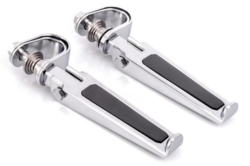 Универсальные подножки для колясок с резиной под дуги безопасности чоппер-круизер 25-32 мм.