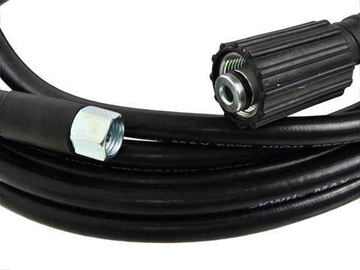 ШЛАНГ, КАБЕЛЬ НА ВИНТОВКЕ ДЛЯ МОЕЧНОЙ МАШИНЫ ПОД ДАВЛЕНИЕМ, 5М