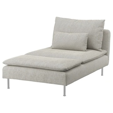 IKEA SODERHAMN Szezlong Viarp beż brąz