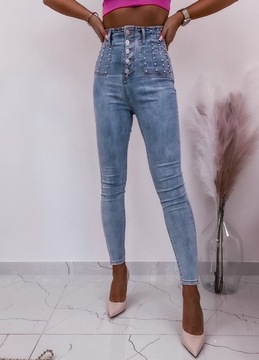 SPODNIE JEANSOWE DENIM GETS XL