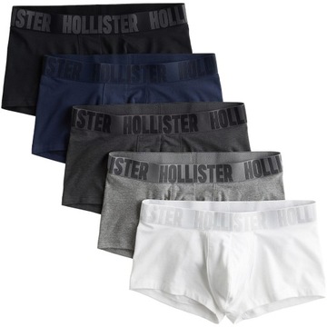 HOLLISTER by Abercrombie Bokserki Majtki 5 szt XXL