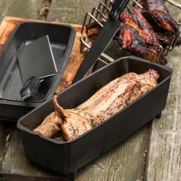 Broil King Żeliwna Brytfanna do żeberek