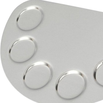 Консилер из нержавеющей стали для растушевки макияжа.