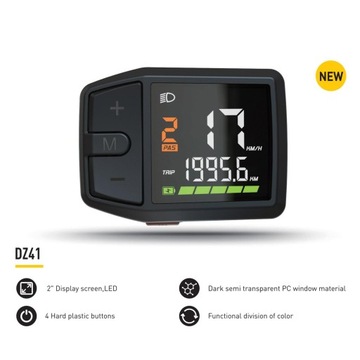 Wyświetlacz roweru elektrycznego Rower elektryczny MID DZ41-CAN
