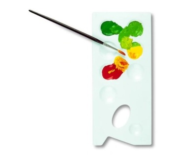 PRIMO Plastikowa paleta do mieszania farb - mała