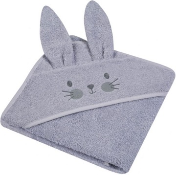Okrycie ręcznik DUŻE 120x100 kapturek BAWEŁNA