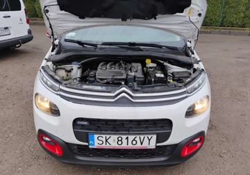 Citroen C3 III Hatchback 1.2 PureTech 82KM 2017 Citroen C3 2017r, 1.2 Benzyna. Lekko uszkodzony tyl. Jezdzi. 1.2 Benzyna, zdjęcie 4