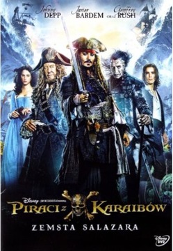 Dvd PIRACI Z KARAIBÓW Zemsta Salazara (2017) FOLIA
