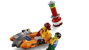 LEGO CITY 60167 Штаб-квартира береговой охраны Корабль Вертолет Лодка Акула