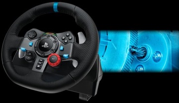 ИГРОВОЕ КОЛЕСО + ПЕДАЛИ LOGITECH G29 DRIVING FORCE PlayStation + ПК