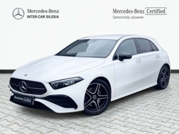 Mercedes Klasa A W177/V177 Hatchback Facelifting 2.0 220d 190KM 2024 Mercedes-Benz Klasa A A 220 d AMG MULTIBEAM LED Burmester Night Kamera
