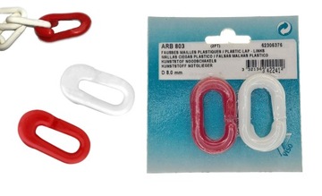 Ogniwo plastikowe naprawcze 2 szt łącznik 5x4 cm