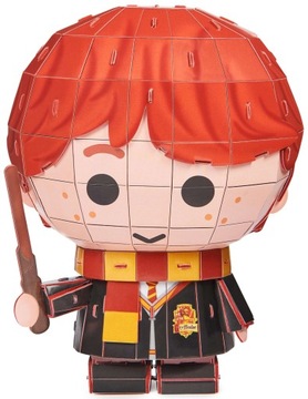 HARRY POTTER RON WEASLEY MODEL FIGURKA PUZZLE 3D DO ZŁOŻENIA 4D BUILD