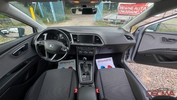 Seat Leon III ST Facelifting 1.6 TDI 115KM 2017 Seat Leon 1.6 tdi radar Navi kamera ledy full serwis 1 wl jak nowy 1.rok g, zdjęcie 15