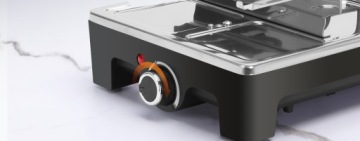 AIGOSTAR СТОЛ-ГРИЛЬ РАКЛЕТ 8 Сковорода 1500ВТ КАМЕННАЯ ПЛИТА