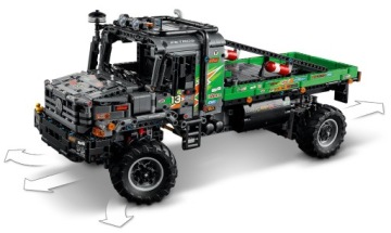 LEGO 42129 Грузовик Mercedes-Benz Zetros с приводом