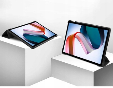 КРЫШКА С ФЛИПОМ + ЗАКАЛЕННОЕ СТЕКЛО + СТИЛУС для Xiaomi Redmi Pad SE 2023