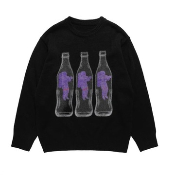Autumn China-Chic Funny Sweater Men Astronaut Alph