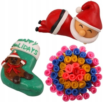 Полимерная глина, для лепки 24 цвета своими руками.