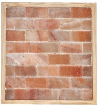 СОЛЯНАЯ ПАНЕЛЬ САУНА СВЕТИЛЬНИК ГИМАЛАЙСКИЙ КИРПИЧ 88x88