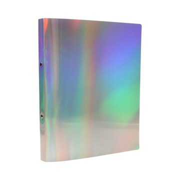 Segregator A4 2cm 2ringi PP plastikowy miękki holograficzny Biurfol