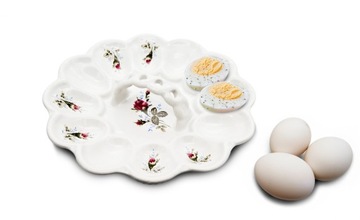 ТАРЕЛКА ЯИЧНАЯ ТАРЕЛКА КЕРАМИЧЕСКОЕ БЛЮДО РУЧКА РОЗОВАЯ ПАСХА