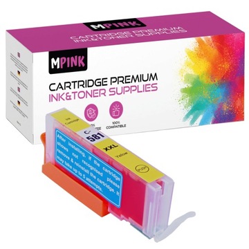 TUSZ DO CANON Yellow 581 XXL CLI-581 TR7550 8620 8500 TS6150 8300 9500 9520
