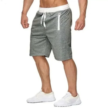 2024 Summer New Men's Casual Beach Pants Big Zippe