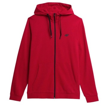 МУЖСКАЯ ТОЛСТОВКА 4F, СПОРТИВНАЯ, ТЕПЛАЯ И КОМФОРТНАЯ, С КАПЮШОНОМ НА МОЛНИИ