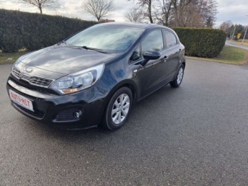 Kia Rio III Hatchback 3d 1.2 DOHC CVVT 85KM 2013 Kia Rio Aluminiowe Felgi I Wlasciciel Gwarancja Vip 1.2 Benzyna 85KM