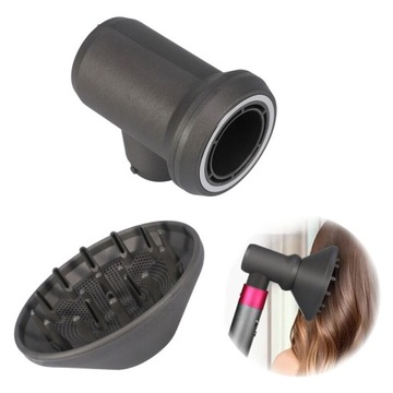 DYFUZOR I ADAPTER DO DYSON ROBIENIA LOKÓW SUSZARKI FRYZJERSKIEJ WŁOSÓW