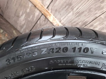 BMW X5 F15 X6 F16 KOLA RÁFKY HLINÍK PNEUMATIKY LETNÍ M PACKET 20'