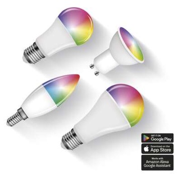 EMOS ZQZ514R GoSmart Светодиодная лампа A60 E27 9 Вт (60 Вт) 806 лм RGB с регулируемой яркостью Zig