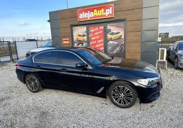 BMW Seria 5 G30-G31 2018 BMW Seria 5 4X4 530i 245 KM 2018r BOGATY Warszawa 2.0 Benzyna 245KM