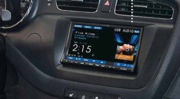 KIA CEED 2012-2018 РАМКА РАДИО 2DIN ЧЕРНАЯ ГЛЯНЦЕВАЯ