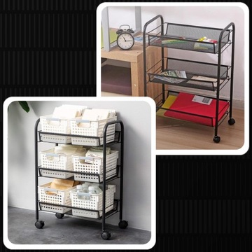 МОБИЛЬНАЯ КУХОННАЯ ПОЛКА СТОЛ НА КОЛЕСАХ ТЕЛЕЖКА