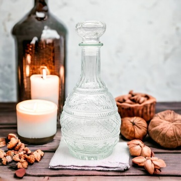 Karafka szklana 1l na wino wodę Whisky Nalewkę