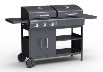 ACTIVA GRILL OGRODOWY GAZOWO-WĘGLOWY COMBO III moc 8,4 kW