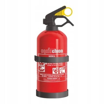 OGNIOCHRON BC/MP АВТОМОБИЛЬНЫЙ ОГНЕТУШИТЕЛЬ С ВЕСЕЛКОЙ 1 КГ | 2024 ГОД