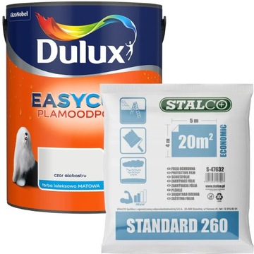 Dulux EasyCare Farba Czar Alabastru 5L + GRATIS