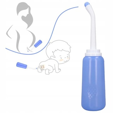 Przenośny bidet ręczny duża opryskiwacz 500ml