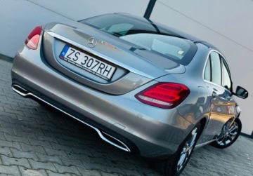 Mercedes Klasa C W205 Limuzyna 200 BlueTEC 136KM 2016 Mercedes-Benz Klasa C Avangarde Multi Led Navi Klimatronik Zarejestrowany, zdjęcie 12