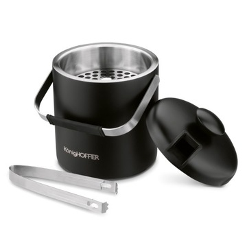 Контейнер для льда ICE BUCKET Lugo + щипцы