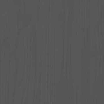 Раздвижная кровать, серая, 2x(90x190) см, массив сосны