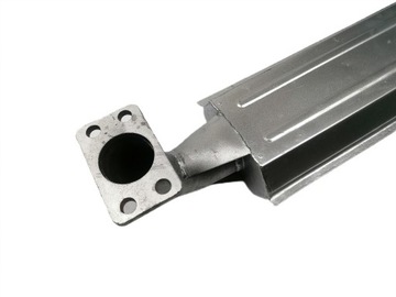 ГЛУШИТЕЛЬ Т-25 С КОЛЕНОМ РУСКИ ВЛАДИМИРЕЦ ТРАКТОР Д21А1201040 ПОКРАСКА