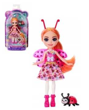 Enchantimals Lalka Biedronka Ladonna Ladybug HNT57