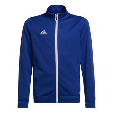 BLUZA DZIECIĘCA ROZPINANA ADIDAS ENTRADA 22 SPORTOWA NIEBIESKA r.140 cm