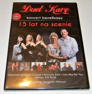 КАРО ДУЭТ 15 ЛЕТ НА СЦЕНЕ 2xDVD Kola Jula Metrum